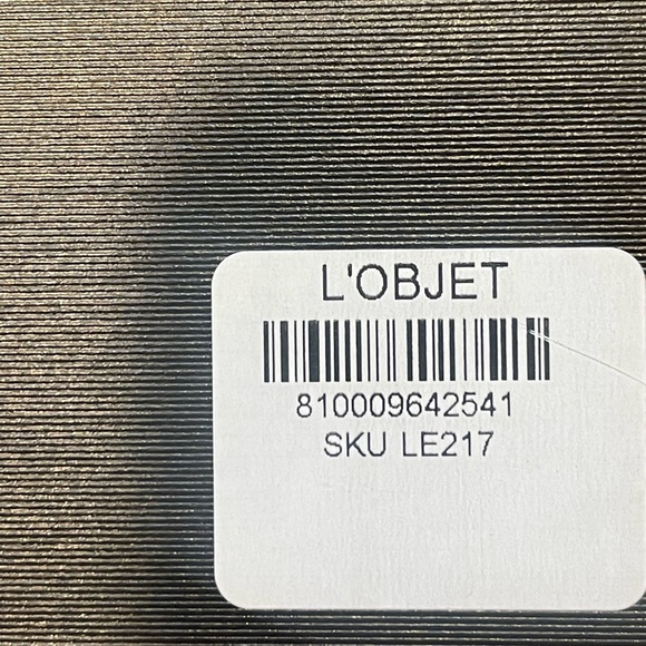 L'objet Leopard Small 5”x7” Tray New in Box Porcelain Gold - Picture 9 of 9